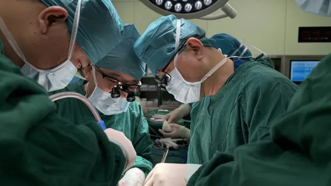 Hospital-reported liver surgery in the second-phase operating room, 2025; one scene does not establish eligibility or outcome